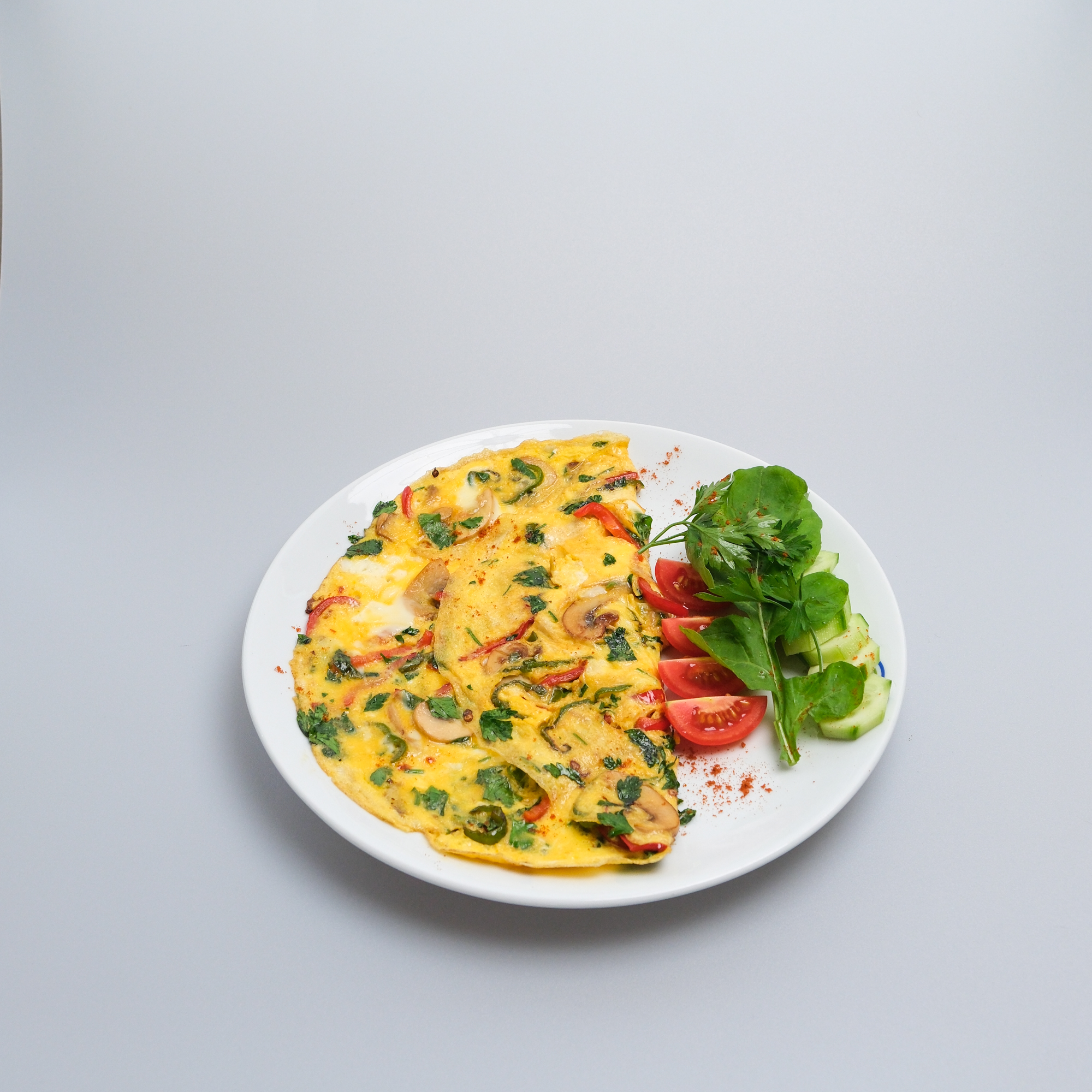 Sebzeli Omlet