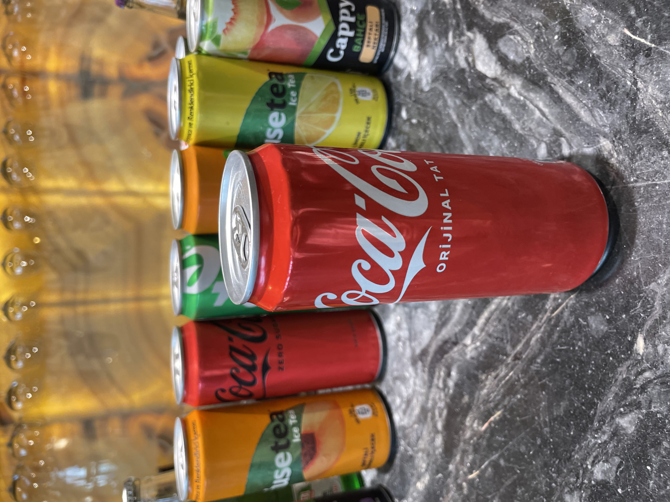 Cola, Fanta, Sprite, Soğuk Çay